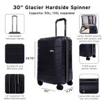 Eddie Bauer 30" Glacier Hardside Spinner Luggage