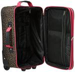 Pink Leopard Softside Luggage Set – 2 Pieces