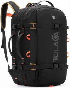 Tolaccea Convertible Travel Laptop Backpack 40L-50L