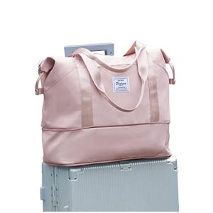 Large Waterproof Travel Tote Bag with Trolley Sleeve