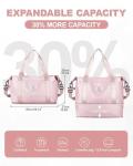 Large Waterproof Travel Tote Bag with Trolley Sleeve