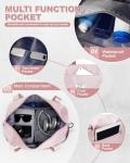 Large Waterproof Travel Tote Bag with Trolley Sleeve