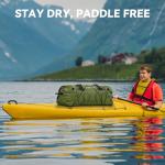 HEETA 60L Waterproof Duffel Bag for Travel