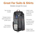 Amazon Basics 43" Travel Garment Bag with Strap