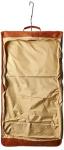 Piel Leather Tri-fold Garment Bag in Saddle