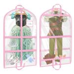 Clear Waterproof Hanging Dance Costume Bag - 4 Pack