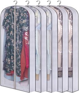 Hanging Garment Bags for Closet Storage - 5 Pack