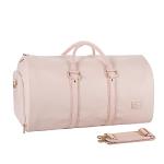 Convertible Leather Garment Bag for Women