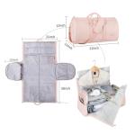 Convertible Leather Garment Bag for Women
