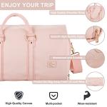 Convertible Leather Garment Bag for Women