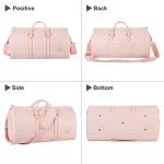 Convertible Leather Garment Bag for Women