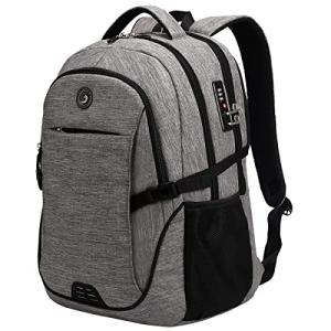 Anti-Theft Laptop Backpack with USB Charging Port