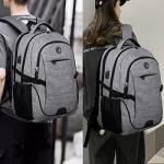 Anti-Theft Laptop Backpack with USB Charging Port