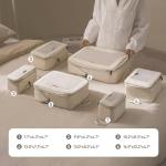 EPICKA TripCozy Compression Packing Cubes - 6 Set