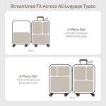 EPICKA TripCozy Compression Packing Cubes - 6 Set