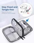 BAGSMART Travel Electronics Organizer Case in Black