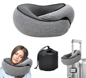 WEERSHUN Memory Foam Travel Neck Pillow