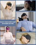 MZOO 3D Sleep Eye Mask for Travel