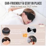 YIVIEW 3D Sleep Mask for Total Light Blocking