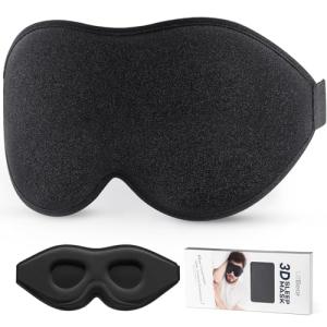 3D Contoured Sleep Mask for Side Sleepers