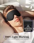 3D Soft Blackout Sleep Mask for Travel