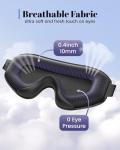 3D Soft Blackout Sleep Mask for Travel