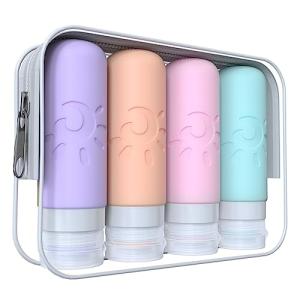 Zafit TSA Approved Travel Bottles for Toiletries