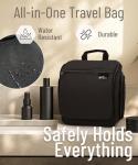 D&D Hanging Toiletry Bag for Travel with Hook