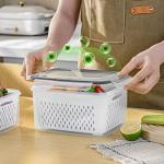 5 Pack Leakproof Food Storage Containers for Fridge