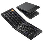Compact Bluetooth Keyboard for Travel - Black