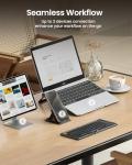 Compact Bluetooth Keyboard for Travel - Black