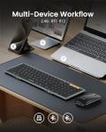 ProtoArc Foldable Wireless Keyboard and Mouse Combo
