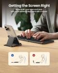Compact Bluetooth Keyboard for Travel - Black