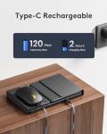 Compact Bluetooth Keyboard and Mouse Combo for Travel