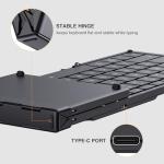 Foldable Bluetooth Keyboard with Numeric Keypad