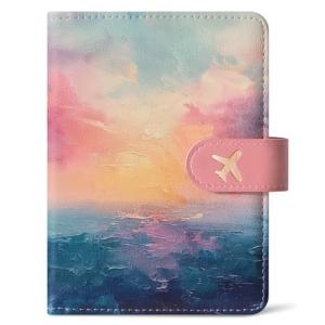 RFID Blocking Passport Holder Wallet - Sunrise Design