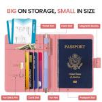 RFID Blocking Passport Holder Wallet - Sunrise Design