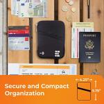 RFID Passport Holder & Travel Wallet - Midnight