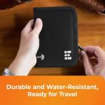 RFID Passport Holder & Travel Wallet - Midnight