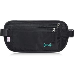 RFID Passport Holder and Money Belt Fanny Pack
