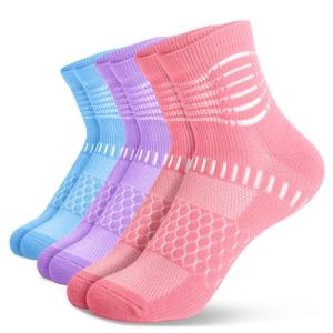 IRAMY Moisture-Wicking Compression Socks for Comfort
