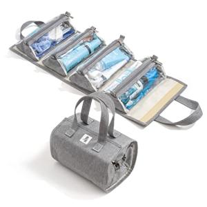 Hanging Makeup Organizer with 4 Removable Bags