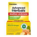Dramamine Non-Drowsy Ginger Travel Relief, 18 Count