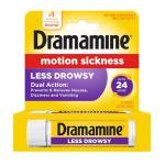Dramamine All Day Less Drowsy, Motion Sickness Relief, 8 Count