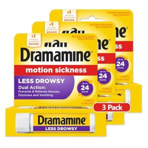 Dramamine All Day Motion Sickness Relief 3 Pack