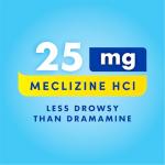 Bonine Motion Sickness Relief Raspberry Chewables