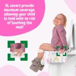 Extra Large Disposable Toilet Seat Covers - 20 Pack
