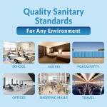 Disposable Toilet Seat Covers - 1250 Flushable Liners