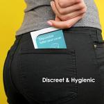 Disposable Toilet Seat Covers Travel Pack - 60 Count