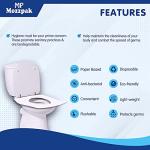 Disposable Toilet Seat Covers (60 Pack) - Biodegradable